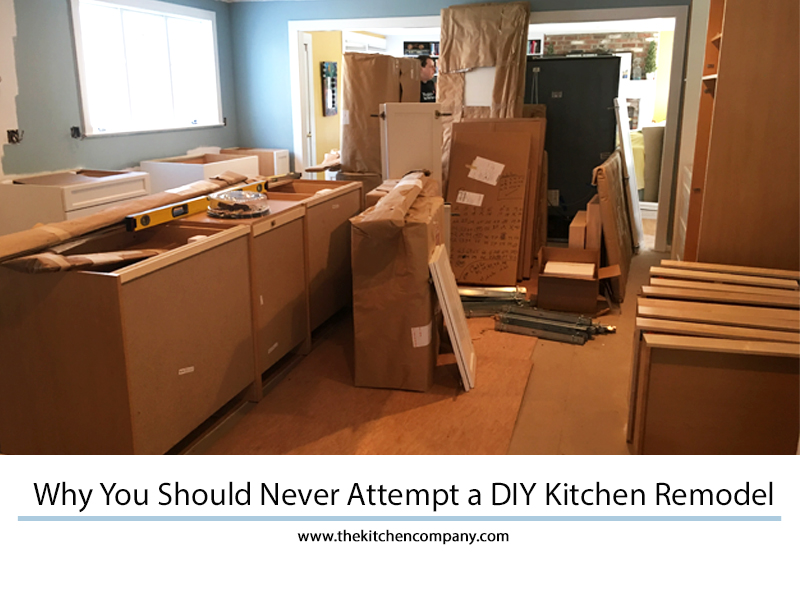 DIY kitchen remodel issues